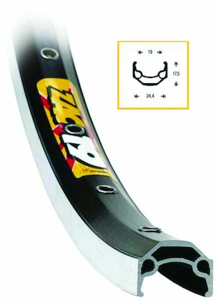 Diverse Felge 28 Zoll ZAC-19 R SL Fahrradfelgen 2 Diverse Felge 28 Zoll ZAC-19 R SL Fahrradfelgen – Bild 2