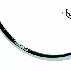 BIKE&CO Hinterrad 26 Rigida ZAC 19 8/9-fach