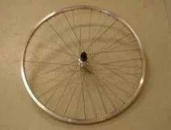 BIKE&CO Hinterrad 28 X-Plorer Hohlkammerfelge Silber 8/9 Gang