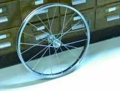 BIKE&CO Vorderrad 18X1.75 Aluminium Silber