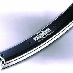 BIKE&CO Vorderrad 26 Kastenfelge Schwarz Und Schürmann Hinterrad 26 Zoll Schwarz Alu Schraubkranz 7/8 Fach