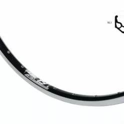 BIKE&CO Vorderrad 28 Schwarz - Nabendynamo DH3N20