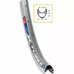 BIKE&CO Vorderrad 28 Zoll - Hohlkammerfelge Schwarz