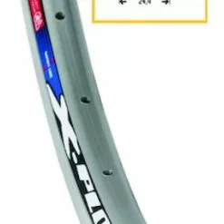 BIKE&CO Vorderrad 28 Zoll - Hohlkammerfelge Silber